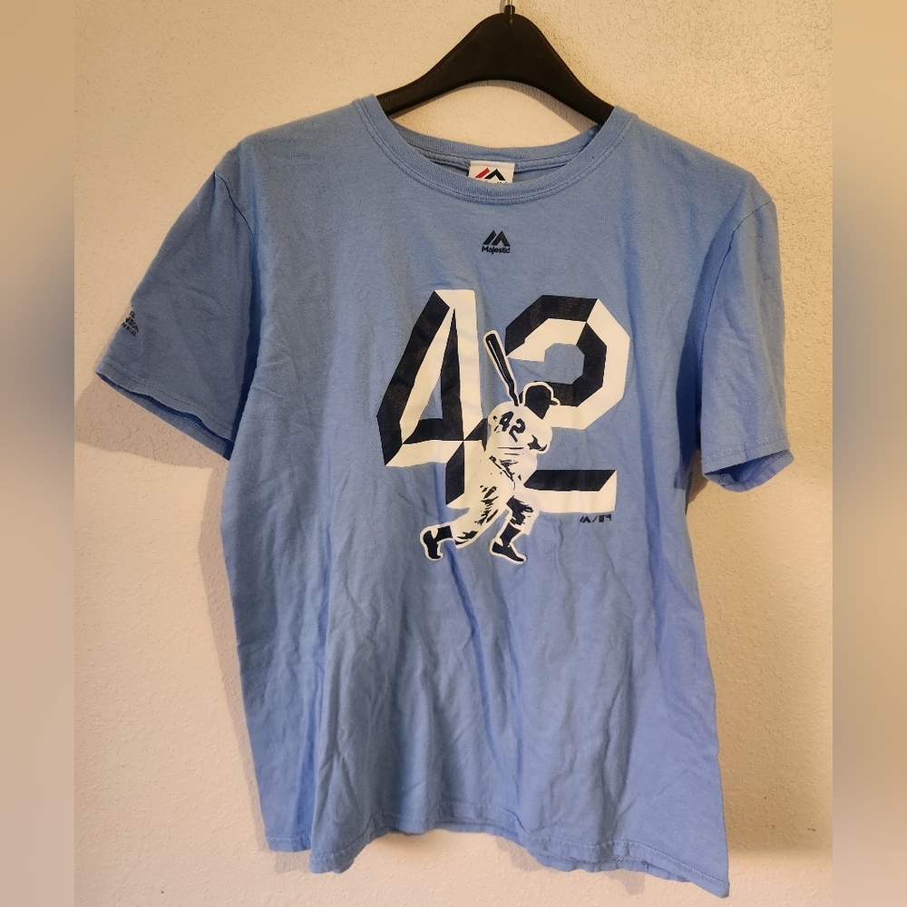 Jackie Robinson Day Majestic Tee